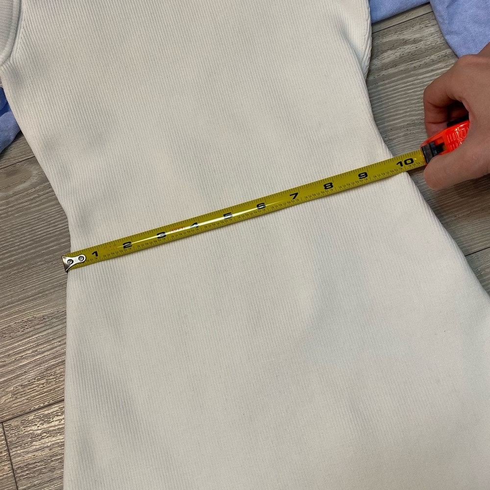 Alexander Wang T Bi-Layer Off Shoulder Oxford Shi… - image 8